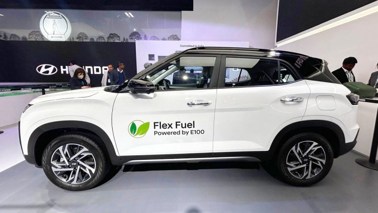 Bharat Mobility Expo: ఫ్లెక్స్ ఫ్యూయల్ టెక్నాలజీతో హ్యుందాయ్ క్రెటా