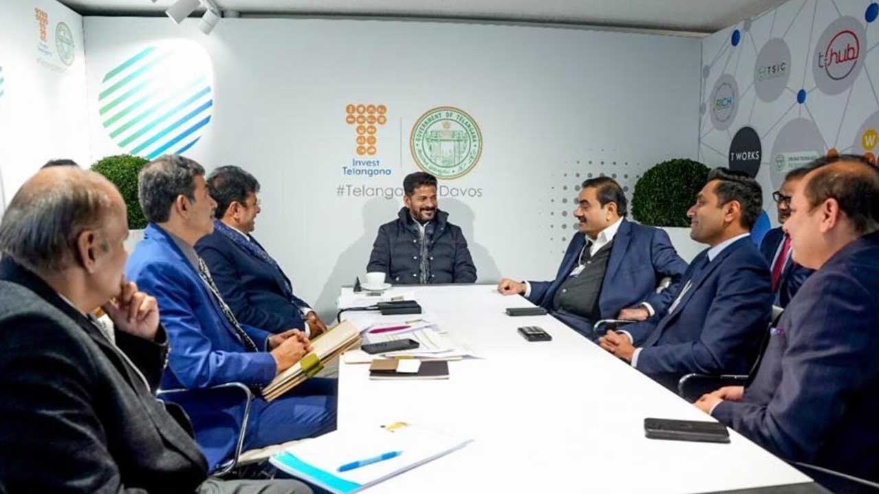 Davos 2025 : దావోస్‌లో తెలంగాణకు పెట్టుబడుల వెల్లువ.. పది ప్రముఖ సంస్థలతో ఒప్పందాలు