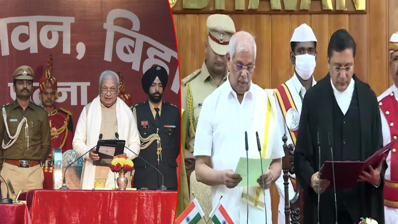 New Governors: బీహార్‌, కేరళ రాష్ట్రాలకు కొత్తగా ఎన్నికైన గవర్నర్ల ప్రమాణస్వీకారం..