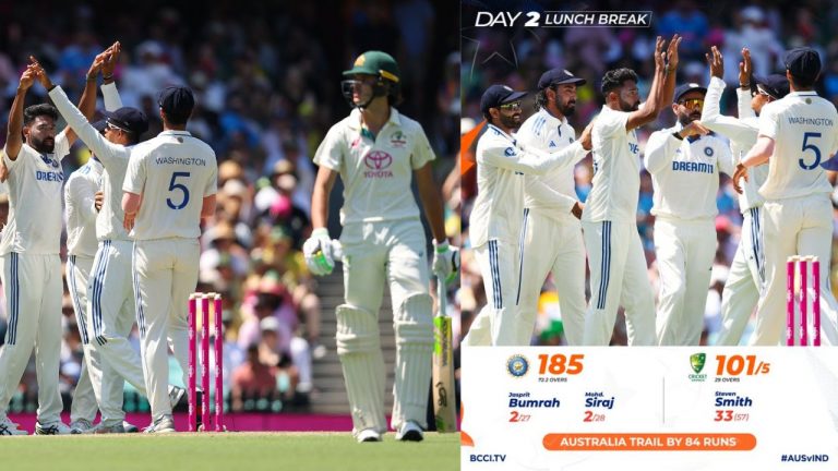 IND vs AUS: విజృంభించిన టీమిండియా బౌలర్లు.. ప్రతిఘటిస్తున్న ఆసీస్ బ్యాటర్స్