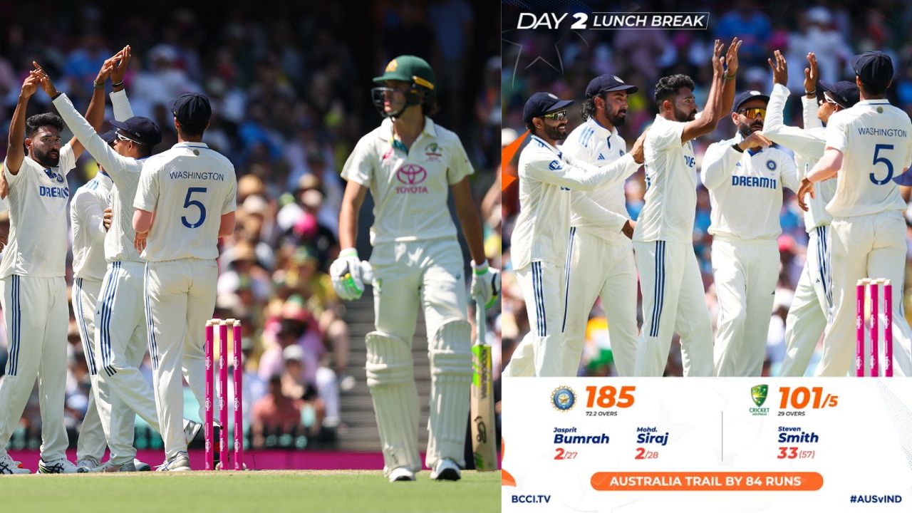 IND vs AUS: విజృంభించిన టీమిండియా బౌలర్లు.. ప్రతిఘటిస్తున్న ఆసీస్ బ్యాటర్స్