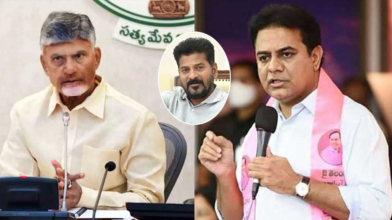 KTR: ధన్యవాదాలు CBN గారు.. మీ పాత శిష్యుడికి అవగాహన కల్పించండి..!