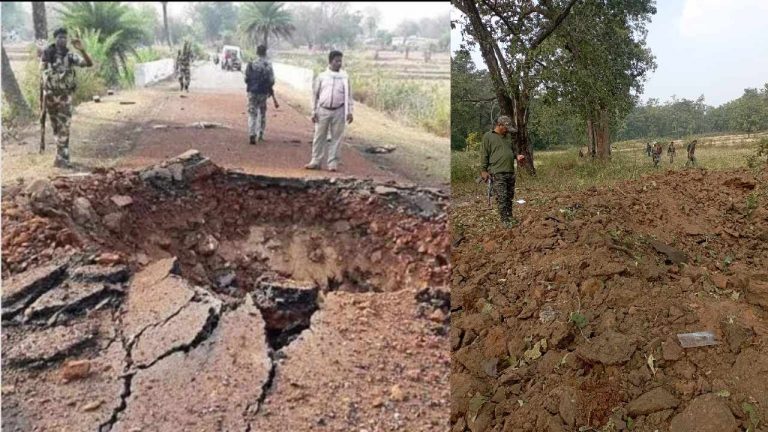 Chhattisgarh: మావోయిస్టుల ఘాతుకం.. మందుపాతర పేలి 09 మంది జవాన్లు మృతి..