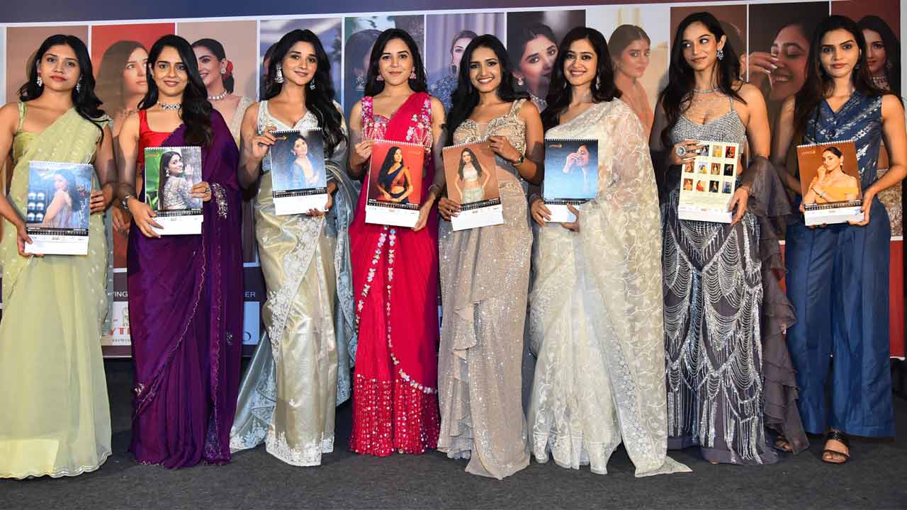 My South Diva: కలర్‌‌ఫుల్‌గా మై సౌత్ దివా క్యాలెండర్ లాంచింగ్