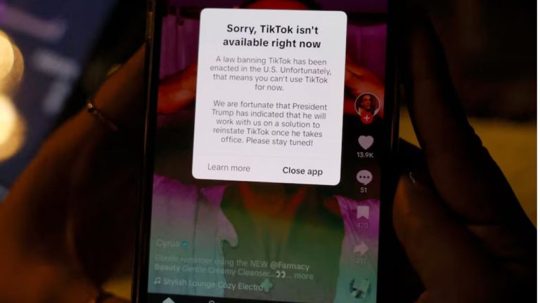 TikTok Ban: అమెరికాలో టిక్‌టాక్‌ సేవలు బంద్‌..