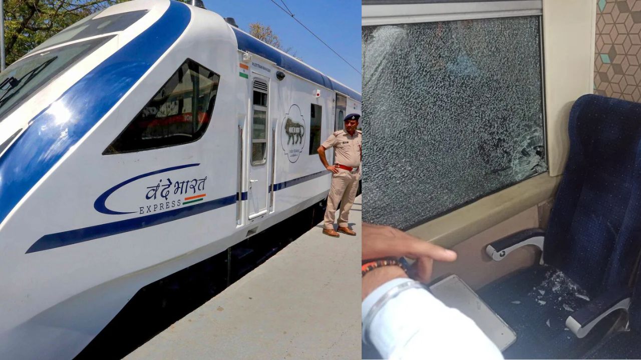 Vande Bharat Express: వందే భారత్‌ ఎక్స్‌ప్రెస్‌పై మరోసారి రాళ్ల దాడి