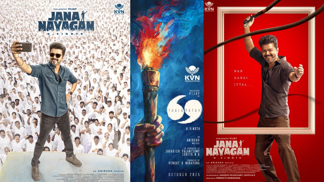 VIJAY 69 : జన నాయగన్ పోస్టర్స్.. ఫ్యాన్స్ హ్యాపీయేనా..?