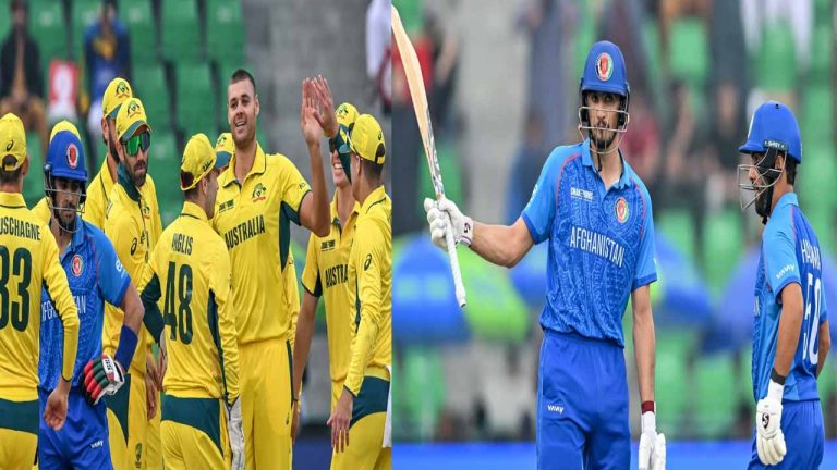 AUS vs AFG: ఆస్ట్రేలియా ముందు బిగ్ టార్గెట్.. ఆఫ్గాన్ స్కోరు ఎంతంటే..?