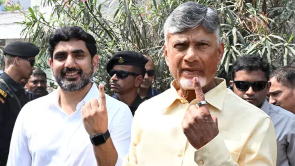 Cm Chandrababu Vote