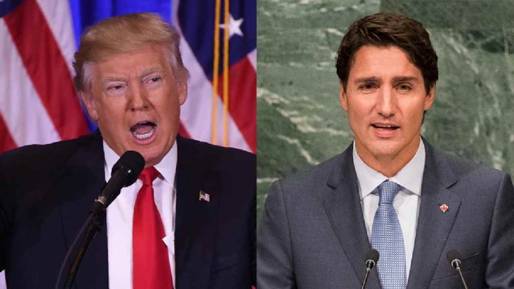 Donald Trump, Justin Trudeau