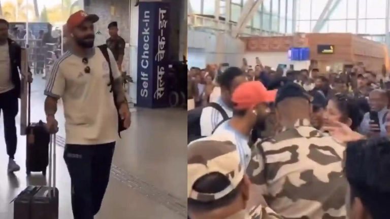 Virat Kohli Hug: లక్కీ గర్ల్.. దగ్గరికి వెళ్లి అమ్మాయికి హగ్ ఇచ్చిన కోహ్లీ (వీడియో)..