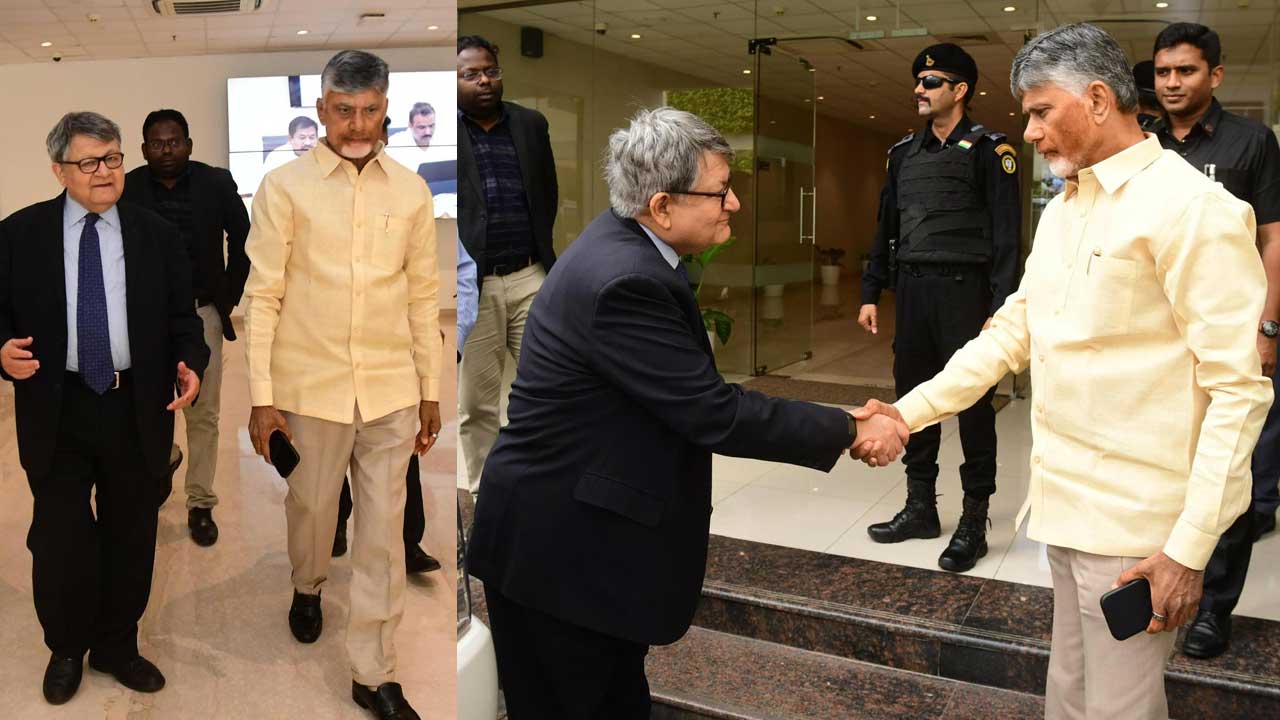 NITI Aayog Team Meets CM Chandrababu: స్వర్ణాంధ్ర సాధనకు తోడ్పాటు ఇవ్వండి.. నీతి ఆయోగ్‌ను కోరిన సీఎం..