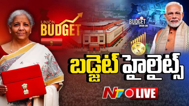Union Budget 2025 : ఆర్థిక మంత్రి నిర్మలా సీతారామన్ ప్రవేశపెట్టిన బడ్జెట్ హైలెట్స్ ఇవే