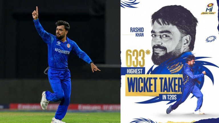 Rashid Khan: సరికొత్త రికార్డు.. టీ20 క్రికెట్‌లో అత్యధిక వికెట్లు తీసిన బౌలర్‭గా అఫ్ఘానిస్థాన్ ప్లేయర్