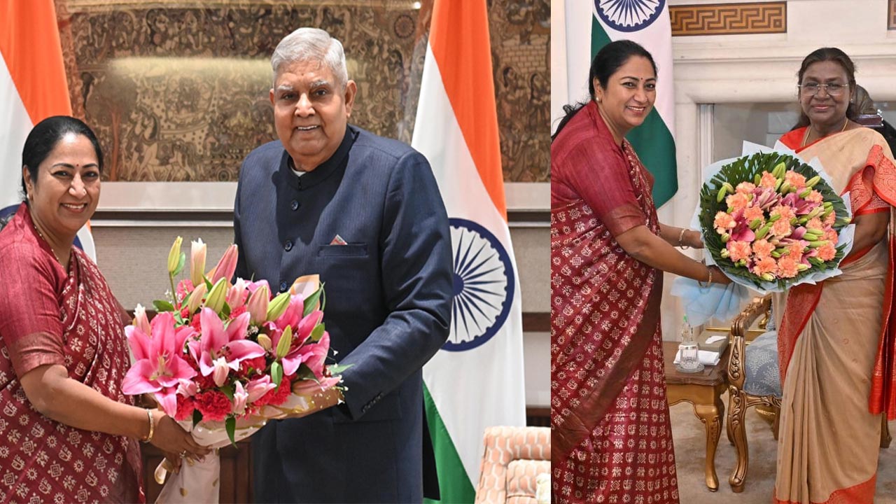 Rekha Gupta: రాష్ట్రపతి, ఉప రాష్ట్రపతిని కలిసిన సీఎం రేఖా గుప్తా