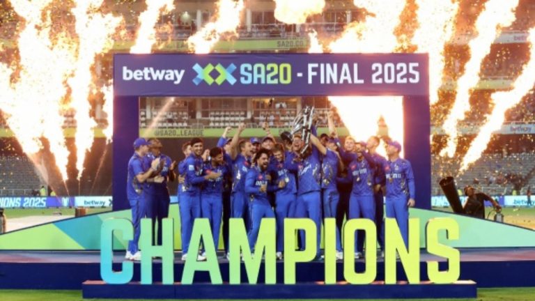SA20 2025: SA20 లీగ్ కొత్త ఛాంపియన్‭గా MI కేప్ టౌన్