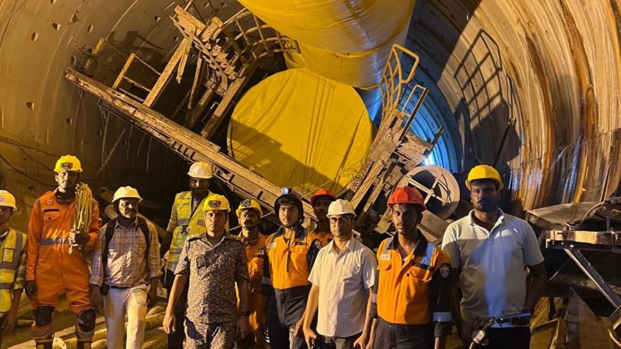 SLBC Incident: 23వ రోజు రెస్క్యూ ఆపరేషన్.. ఆటంకంగా బురద, నీటి ఊట