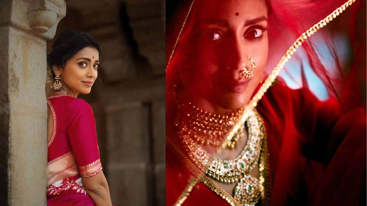 Shriya Saran : చీరకట్టులో చెక్కిన శిల్పంలా శ్రియా శరణ్‌..