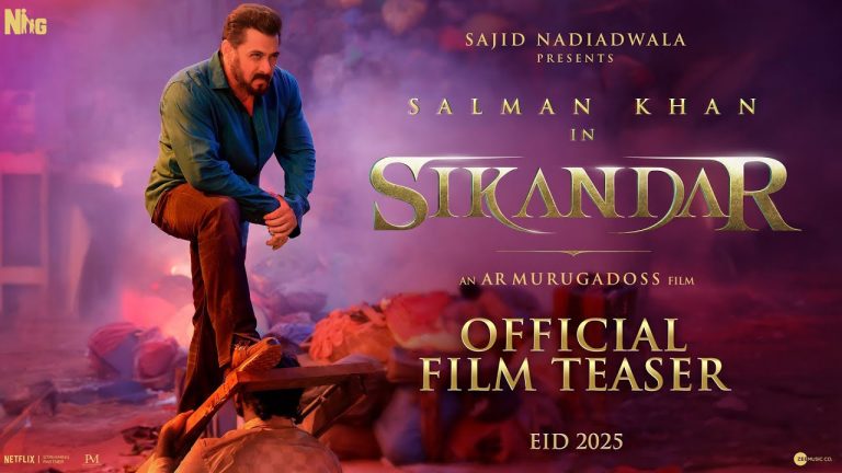 Sikandar Teaser : ‘సికందర్’ టీజర్ విడుదల.. యాక్షన్‌తో పిచ్చెక్కించిన సల్మాన్..