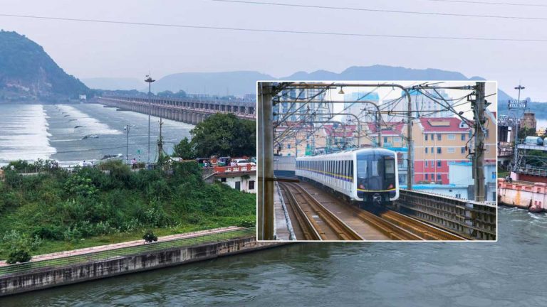 Vijayawada Metro Project: స్పీడందుకున్న విజయవాడ మెట్రో రైల్ ప్రాజెక్ట్ పనులు..!
