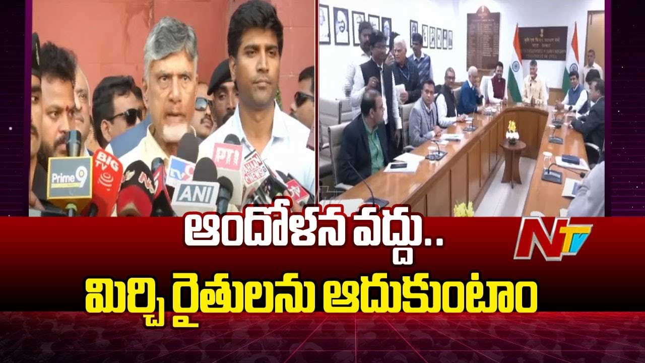 CM Chandrababu: అధైర్య పడొద్దు.. మిర్చి రైతులను ఆదుకుంటాం..