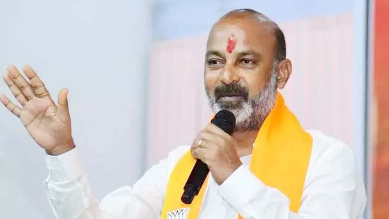 Bandi Sanjay Slams Telangana Govt Over Potti Sriramulu Name Removal