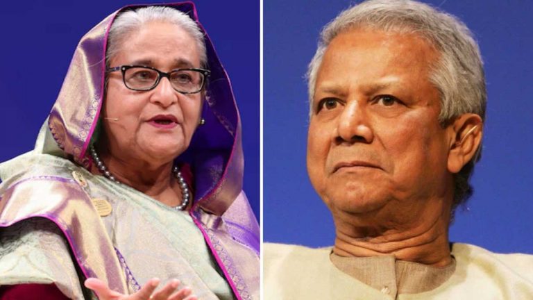 Sheikh Hasina vs Yunus: బంగ్లాదేశ్‌కు తిరిగి వస్తానని షేక్ హసీనా ప్రతిజ్ఞ.. ముహమ్మద్ యూనస్ కౌంటర్
