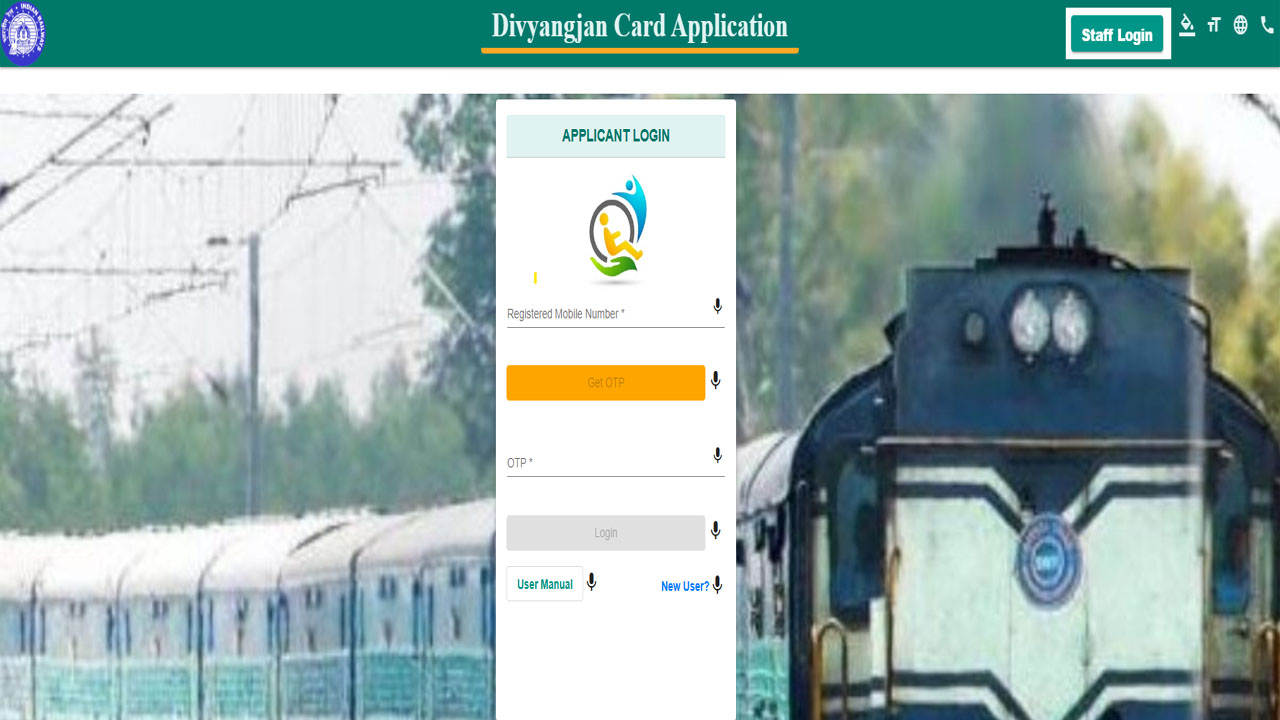 Divyangjan Rail Card: దివ్యాంగులకు భారత రైల్వే శుభవార్త