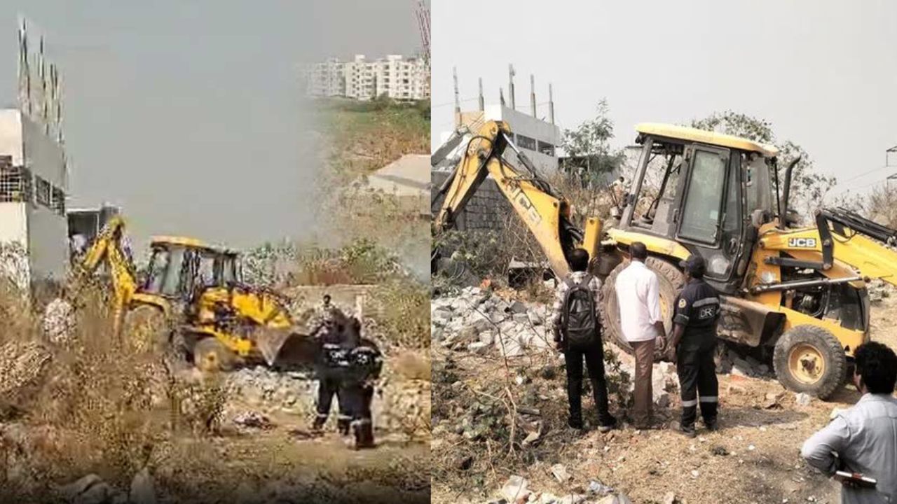 HYDRA: జగద్గిరిగుట్టలో హైడ్రా దూకుడు.. ముమ్మరంగా ఆక్రమణల తొలగింపు