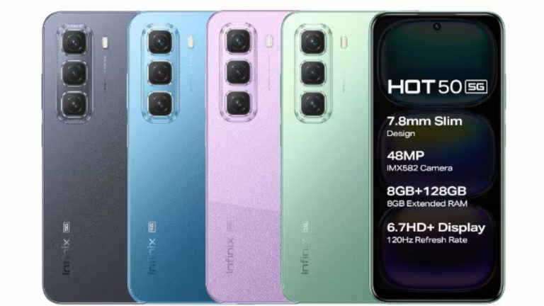 Infinix Hot 50 5G: కేవలం రూ.10000కే అద్భుతమైన ఫీచర్లతో మొబైల్..