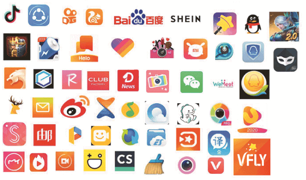 List Of Chinese App In India