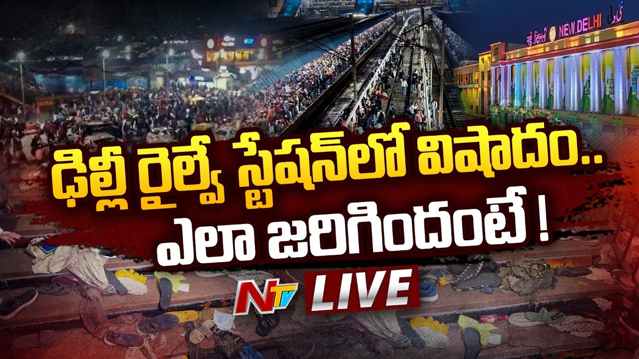 Delhi Stampede : 2 రైళ్లు, 2 ప్లాట్‌ఫారమ్‌లు.. మెట్ల పై పడిపోయిన ప్రయాణికులు.. తొక్కిసలాట ఎలా జరిగిందంటే ?