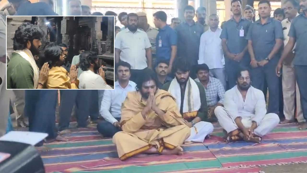 Deputy CM Pawan Kalyan: స్వామిమలై క్షేత్రంలో పవన్‌ కల్యాణ్, అకీరా నందన్