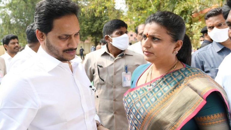 RK Roja: వైఎస్ జగన్⁬తో ఆర్కే రోజా భేటీ.. నగరిలో తాజా పరిణామాలపై చర్చ..!