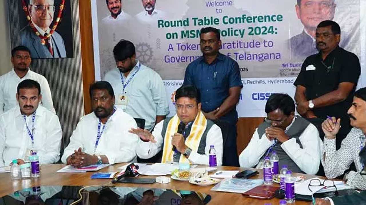 Duddilla Sridhar Babu: మహిళల కోసం మినీ ఇండస్ట్రీయల్ పార్కులు