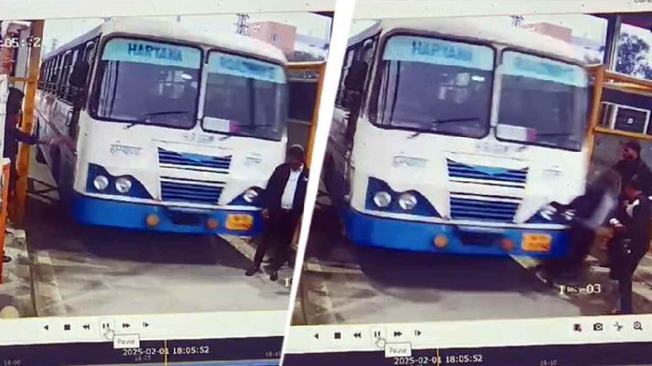 Toll fee: దారుణం.. టోల్ ఫీజు ఎగొట్టడానికి సిబ్బందిని తొక్కించుకుంటూ వెళ్లిన బస్సు..