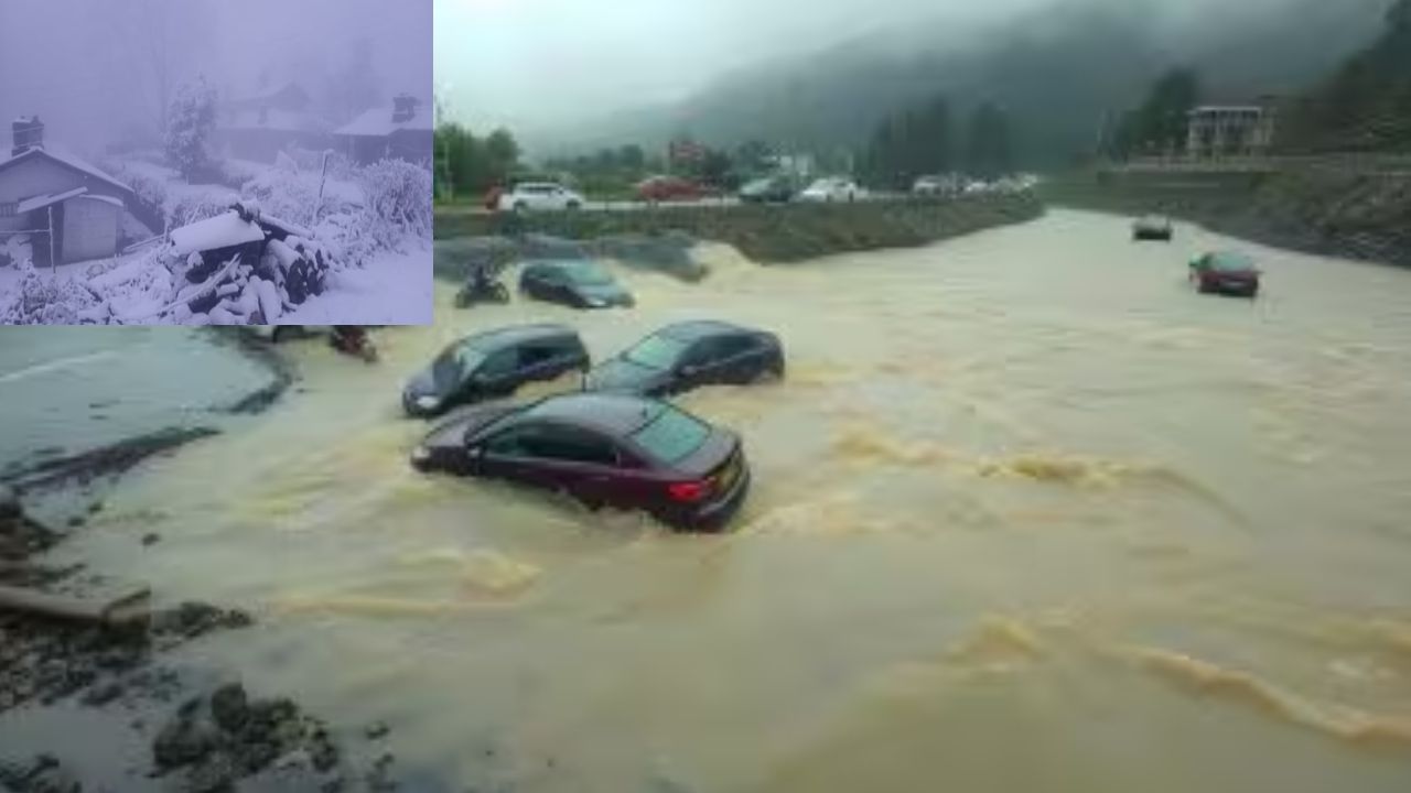 Himachal Pradesh: స్తంభించిన జనజీవనం.. కాలువలో కొట్టుకుపోయిన వాహనాలు