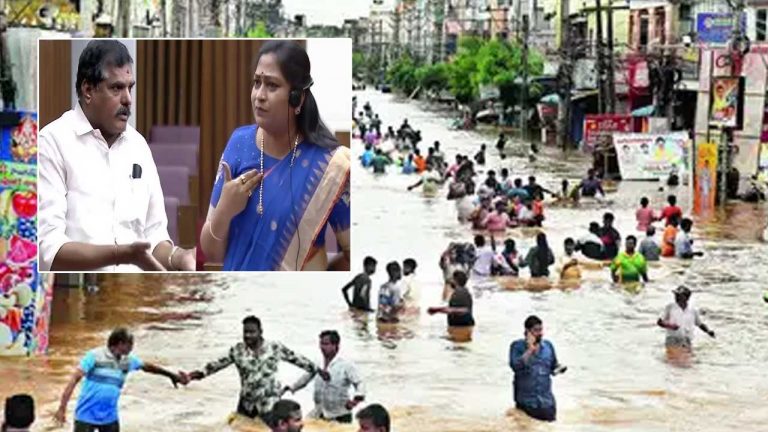 Vangalapudi Anitha Vs Botsa: బుడమేరు బాధితులకు వరద సాయంపై మండలిలో రచ్చ.. మంత్రి అనిత వర్సెస్ బొత్స..