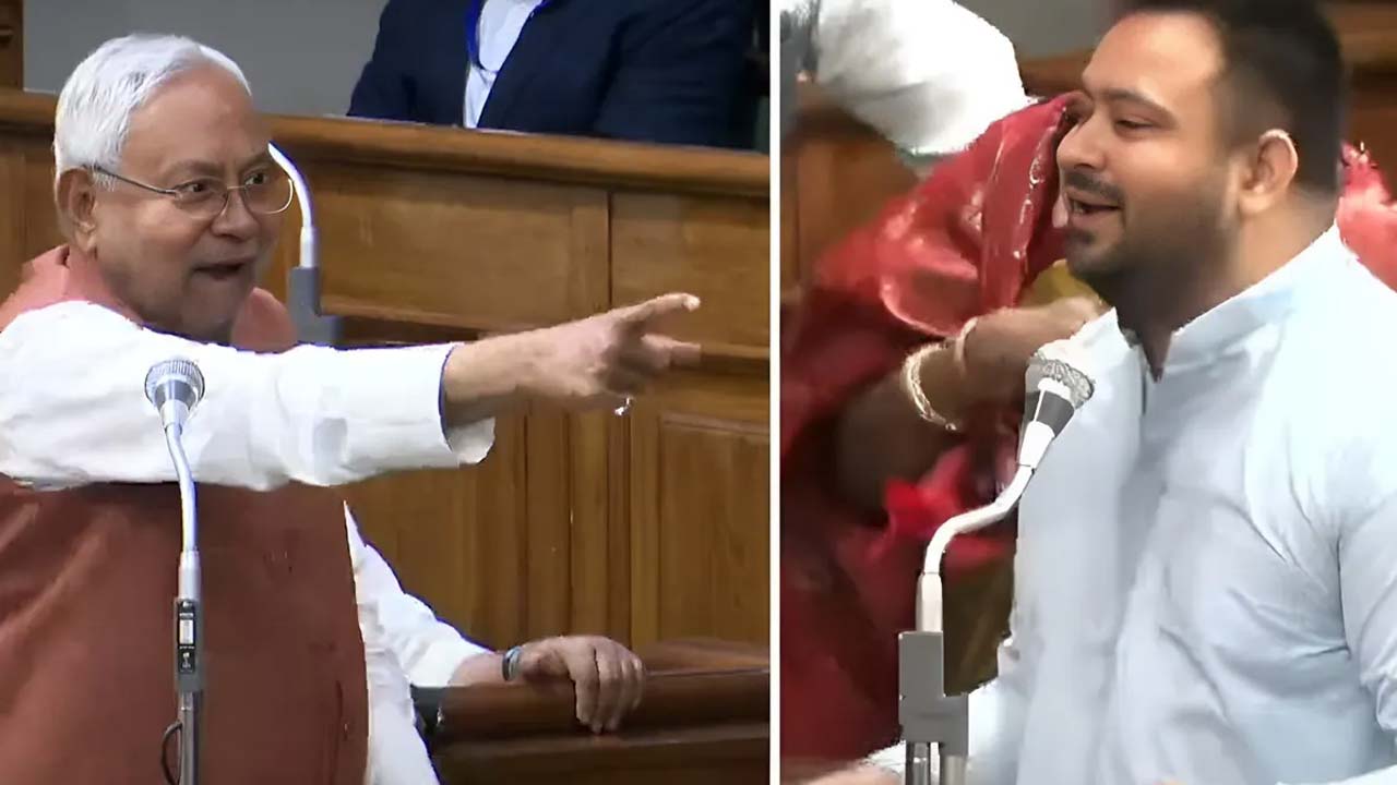 Bihar: అసెంబ్లీలో తేజస్వీ యాదవ్-నితీష్ కుమార్ మధ్య మాటల యుద్ధం.. హాట్‌హాట్‌గా అసెంబ్లీ సమావేశాలు