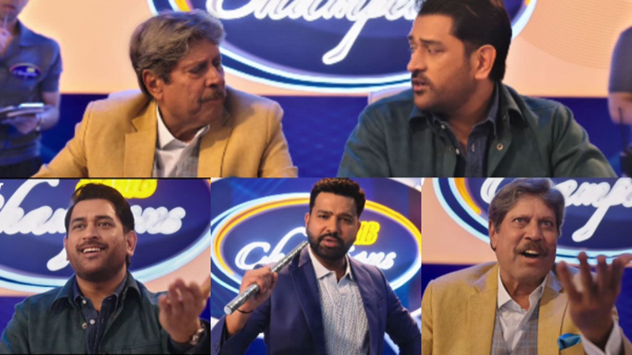 Cricket Legends: నాతో సెల్ఫీ కావాలా? ఆటోగ్రాఫ్ కావాలా?.. కపిల్, ధోనికి రోహిత్ ఫన్నీ ఆఫర్..