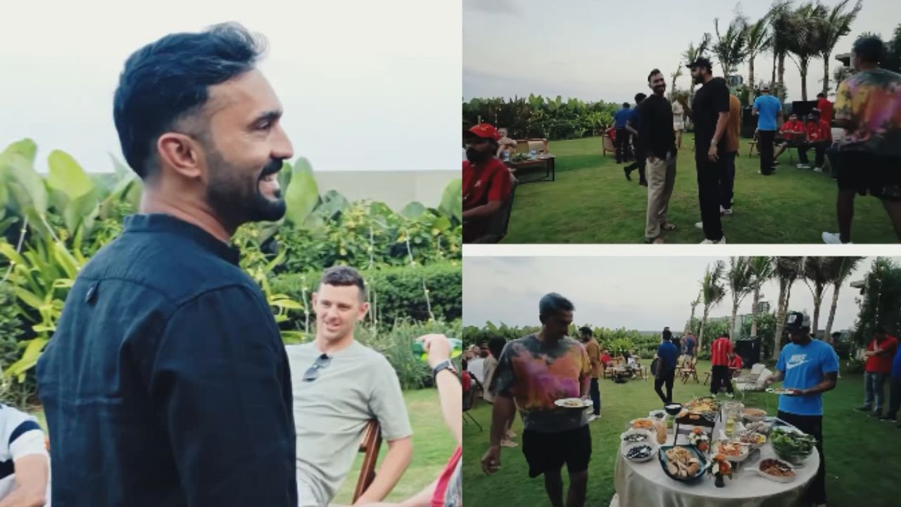 IPL 2025: ఆర్‌సీబీ ఆటగాళ్లకు డీకే ఆతిథ్యం.. గ్రాండ్‌గా పార్టీ, వీడియో వైరల్!