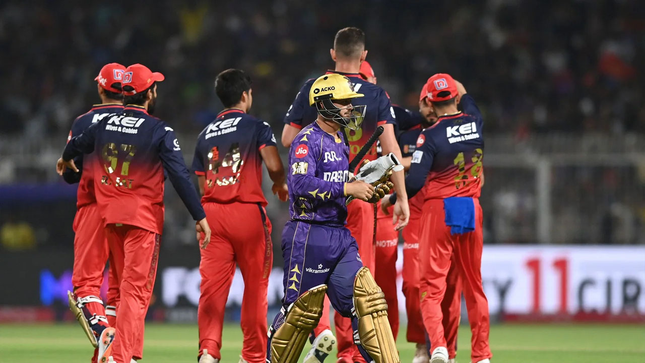 KKR vs RCB : రఫ్ఫాడించిన కెప్టెన్ రహానే.. ఆర్‌సీబీ టార్గెట్ ఎంతంటే?
