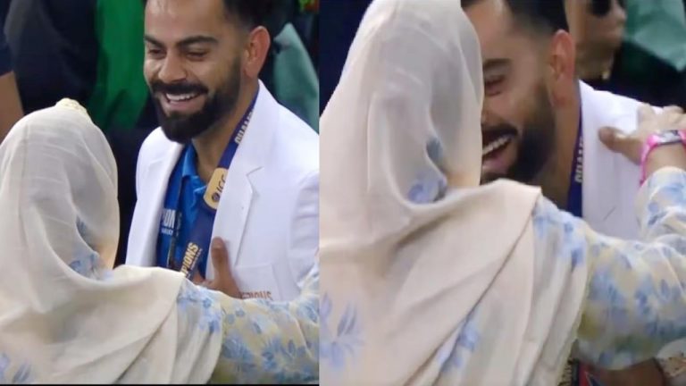 Virat Kohli: ఊరికే అయిపోరు గొప్పోళ్ళు.. మహమ్మద్ షమీ తల్లి పాదాలను తాకి.. ఆశీర్వాదం తీసుకున్న కోహ్లీ