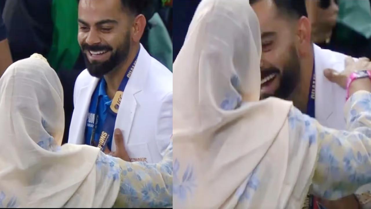 Virat Kohli: ఊరికే అయిపోరు గొప్పోళ్ళు.. మహమ్మద్ షమీ తల్లి పాదాలను తాకి.. ఆశీర్వాదం తీసుకున్న కోహ్లీ