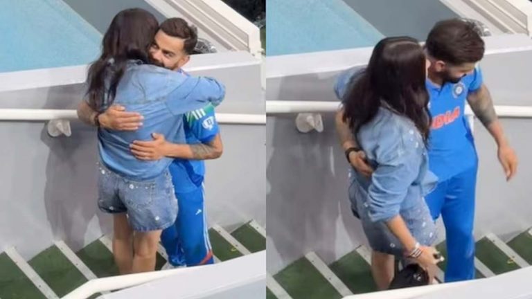 Champions Trophy: భారత్ గ్రాండ్ విక్టరీ.. అనుష్కకు కోహ్లీ విన్నింగ్ హగ్..