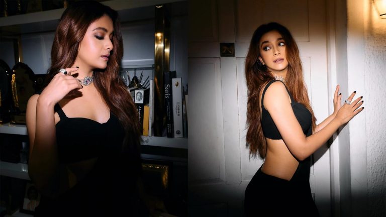 Keerthi Suresh : బ్లాక్ చీరలో కీర్తి సురేష్‌ ఘాటు సొగసులు..