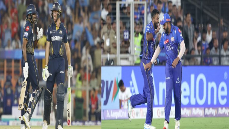 MI vs GT: గుజరాత్ భారీ స్కోరు.. ముంబై టార్గెట్ ఎంతంటే..?