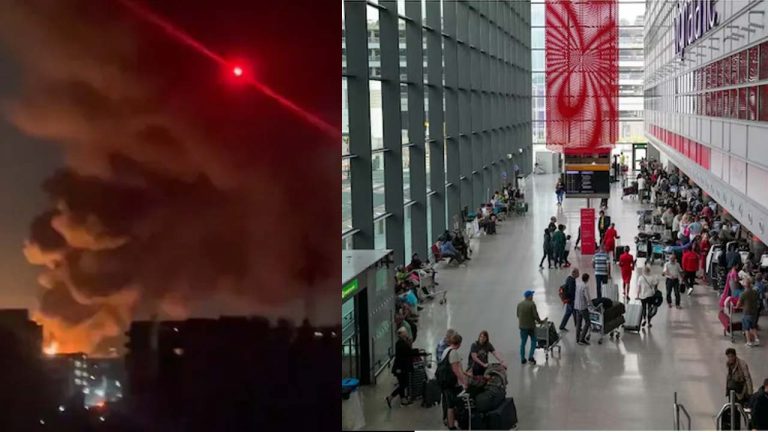 London: విద్యుత్ సబ్‌స్టేషన్‌లో భారీ అగ్నిప్రమాదం.. హీత్రో ఎయిర్‌పోర్టు మూసివేత