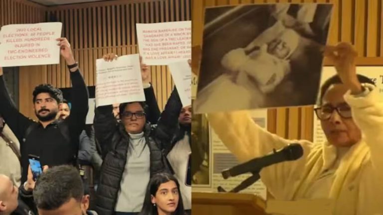 Mamata Banerjee: లండన్ టూర్‌లో నిరసన సెగ.. తిప్పికొట్టిన సీఎం మమత