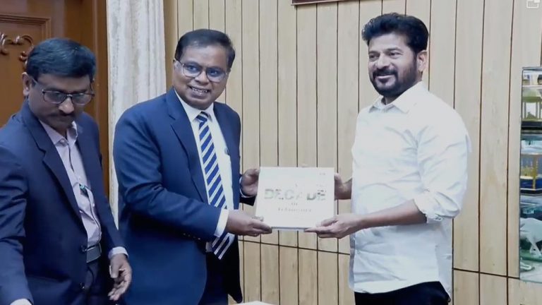 NABARD: తెలంగాణ సీఎంతో నాబార్డ్ ఛైర్మన్ భేటీ.. తక్కువ వడ్డీకి రుణాలు ఇవ్వాలని రేవంత్ వినతి!